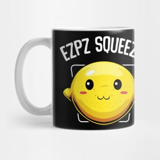 Lemon - EZPZ Squeezy - Cute Yellow Kawaii Fruit Mug